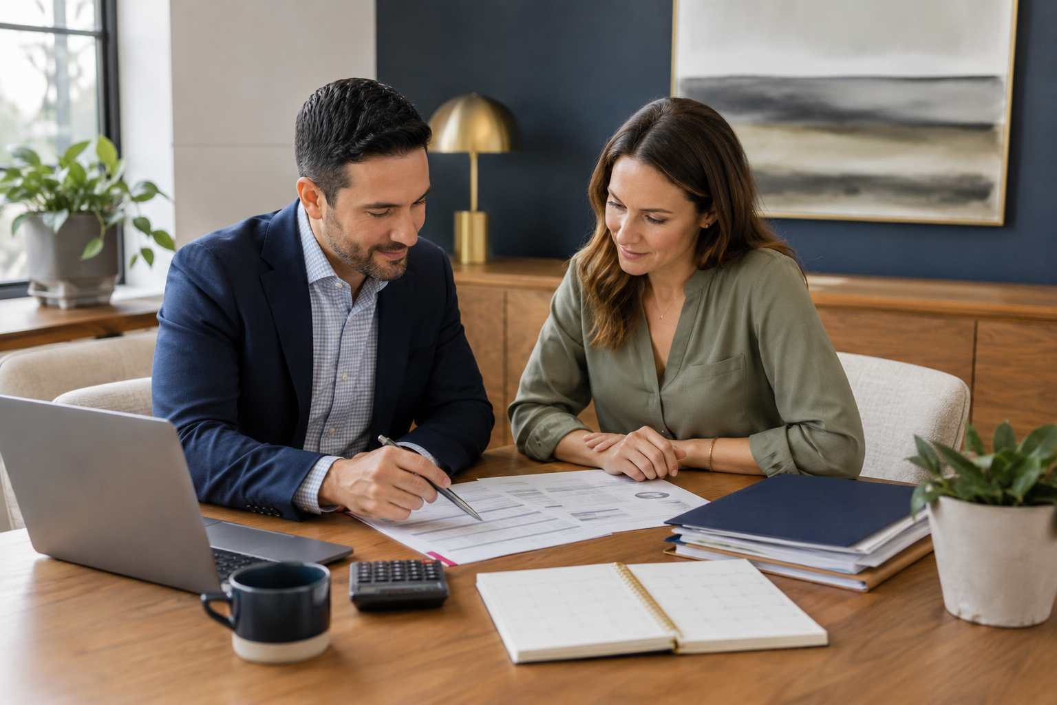 CPA and small-business owner planning around tax documents and important dates